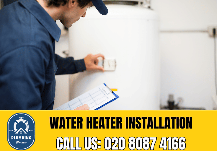 water heater installation Earlsfield